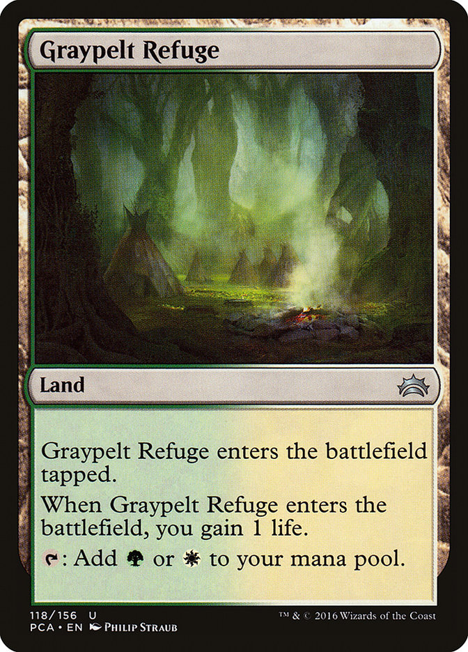 Graypelt Refuge [Planechase Anthology] MTG Single Magic: The Gathering    | Red Claw Gaming