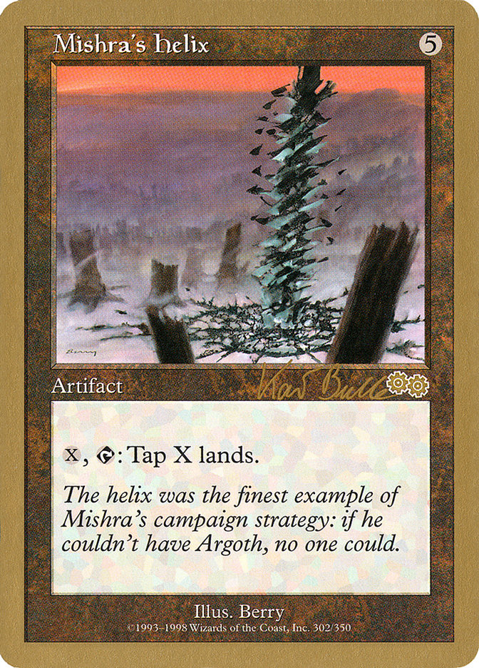 Mishra's Helix (Kai Budde) [World Championship Decks 1999] MTG Single Magic: The Gathering    | Red Claw Gaming