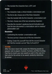 Into the Story: Horror Edition (Magic Minigame) [Innistrad: Midnight Hunt Minigame] MTG Single Magic: The Gathering    | Red Claw Gaming