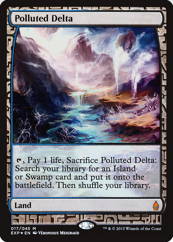 Polluted Delta [Zendikar Expeditions] MTG Single Magic: The Gathering    | Red Claw Gaming
