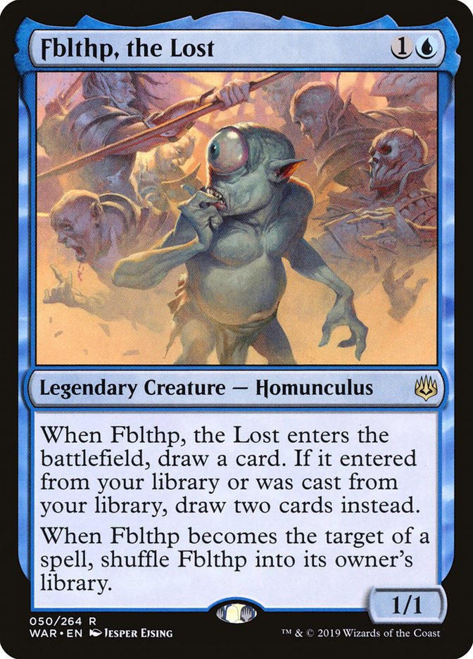 Fblthp, the Lost [War of the Spark] MTG Single Magic: The Gathering    | Red Claw Gaming