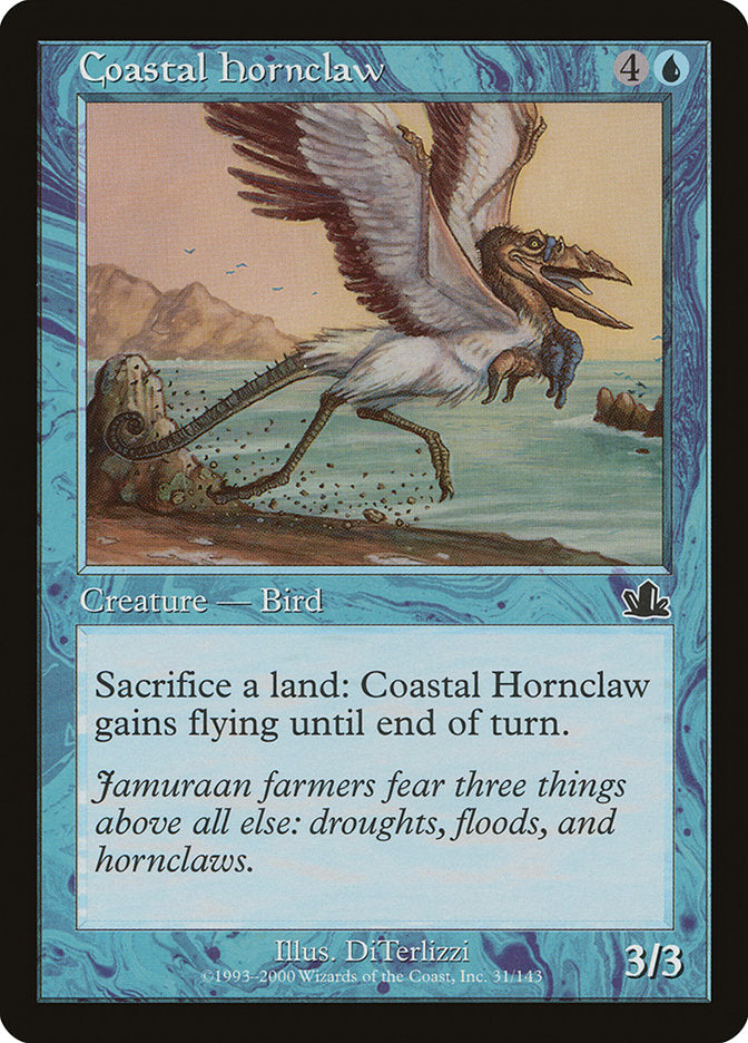 Coastal Hornclaw [Prophecy] MTG Single Magic: The Gathering    | Red Claw Gaming