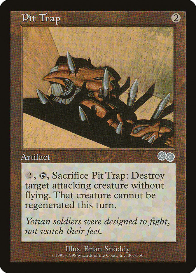 Pit Trap [Urza's Saga] MTG Single Magic: The Gathering    | Red Claw Gaming