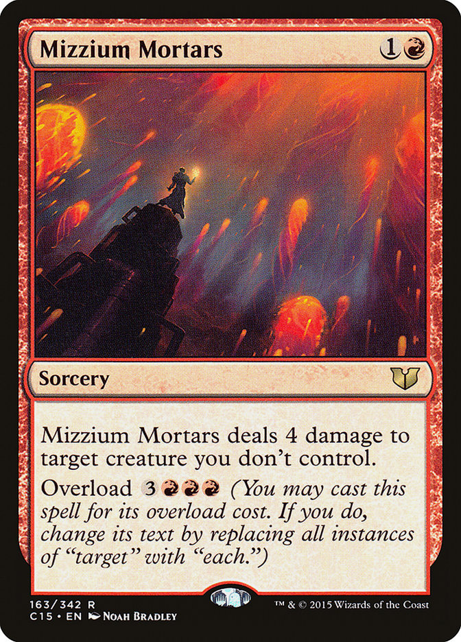 Mizzium Mortars [Commander 2015] MTG Single Magic: The Gathering    | Red Claw Gaming