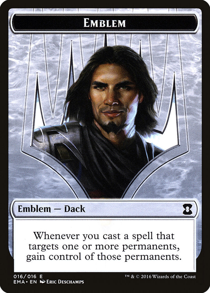 Dack Fayden Emblem [Eternal Masters Tokens] MTG Single Magic: The Gathering    | Red Claw Gaming