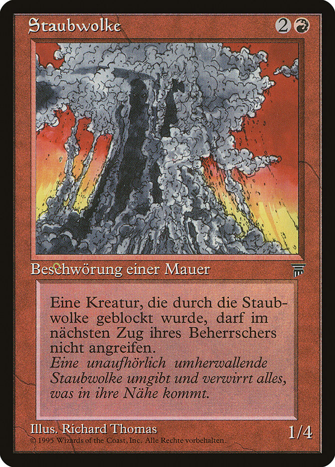 Wall of Dust (German) - "Staubwolke" [Renaissance] MTG Single Magic: The Gathering    | Red Claw Gaming