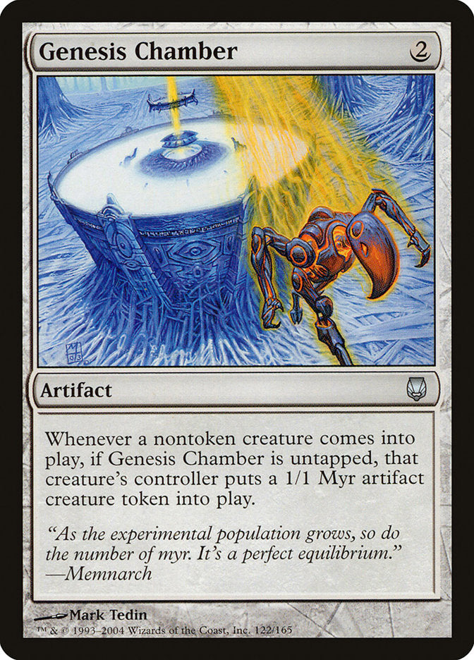 Genesis Chamber [Darksteel] MTG Single Magic: The Gathering    | Red Claw Gaming