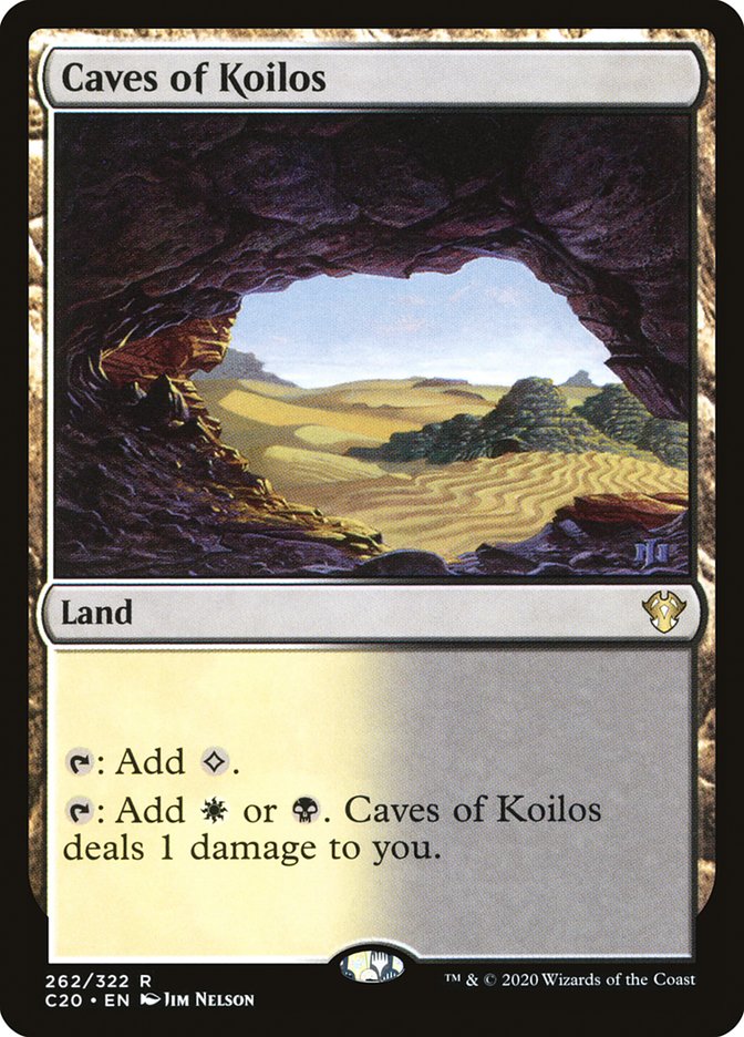 Caves of Koilos [Commander 2020] MTG Single Magic: The Gathering    | Red Claw Gaming