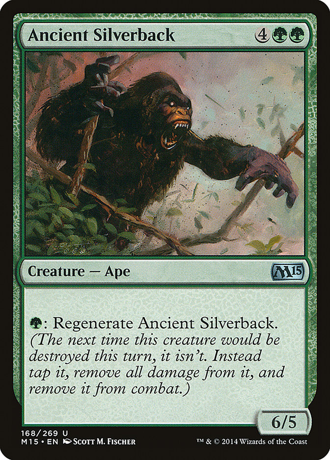 Ancient Silverback [Magic 2015] MTG Single Magic: The Gathering    | Red Claw Gaming