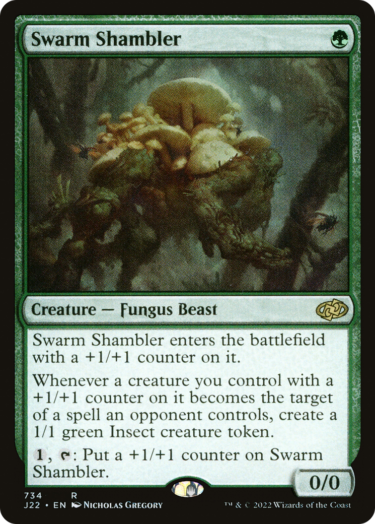 Swarm Shambler [Jumpstart 2022] MTG Single Magic: The Gathering    | Red Claw Gaming