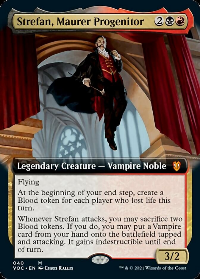 Strefan, Maurer Progenitor (Extended Art) [Innistrad: Crimson Vow Commander] MTG Single Magic: The Gathering    | Red Claw Gaming