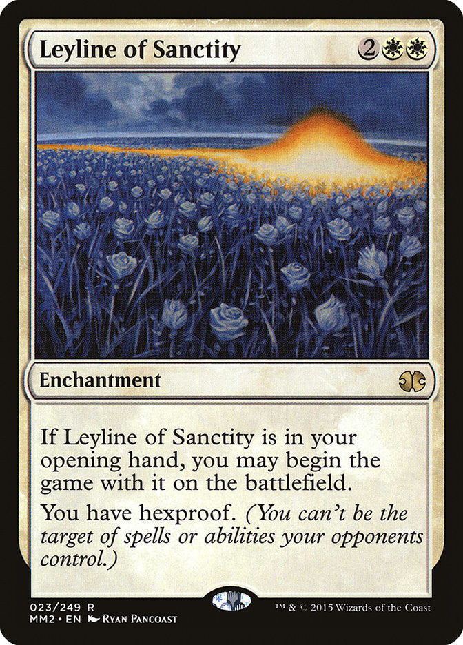 Leyline of Sanctity [Modern Masters 2015] MTG Single Magic: The Gathering    | Red Claw Gaming