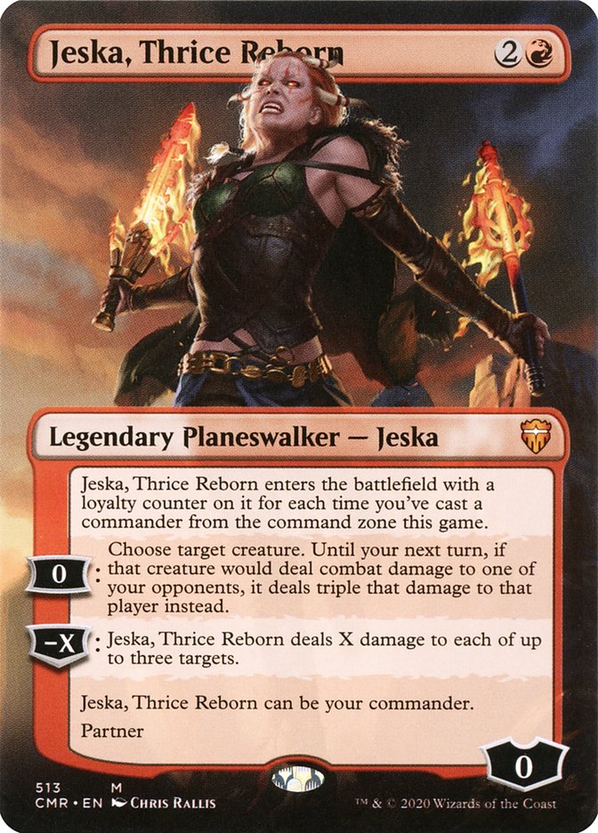 Jeska, Thrice Reborn (Borderless) [Commander Legends] MTG Single Magic: The Gathering    | Red Claw Gaming