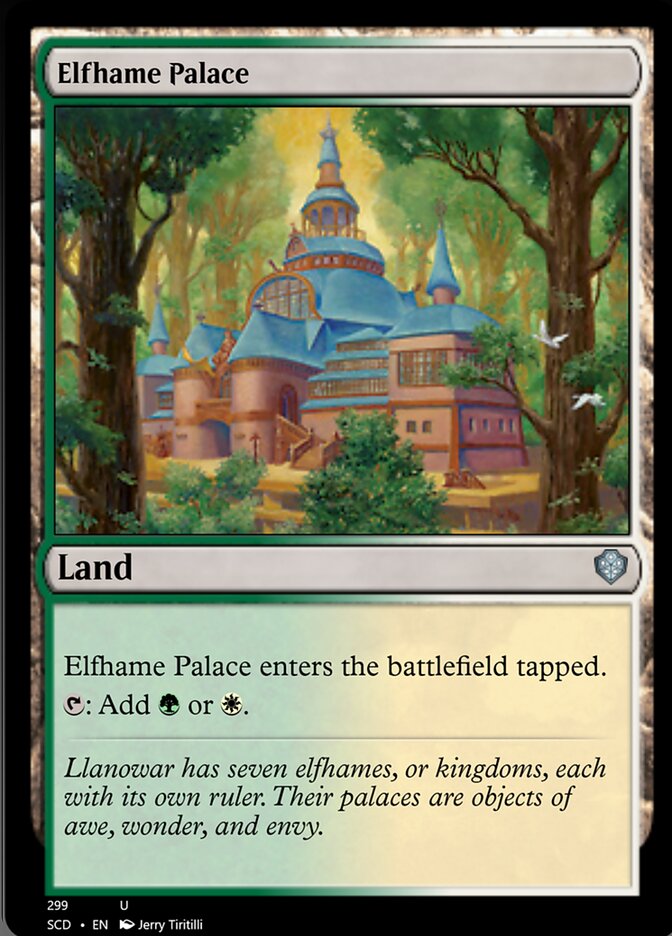 Elfhame Palace [Starter Commander Decks] MTG Single Magic: The Gathering    | Red Claw Gaming