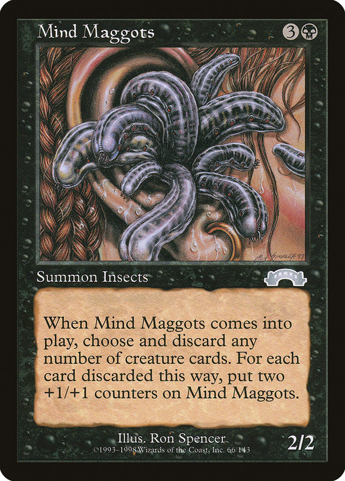 Mind Maggots [Exodus] MTG Single Magic: The Gathering    | Red Claw Gaming