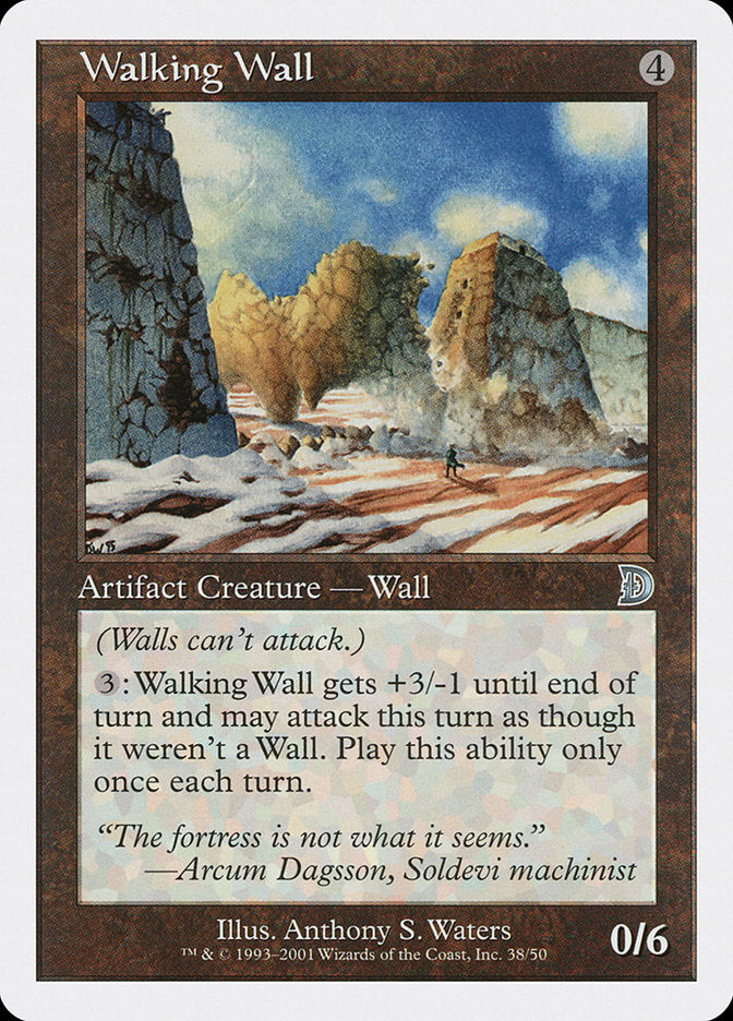 Walking Wall [Deckmasters] MTG Single Magic: The Gathering    | Red Claw Gaming