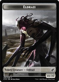 Eldrazi // Egg Double-Sided Token [Commander 2019 Tokens] MTG Single Magic: The Gathering    | Red Claw Gaming