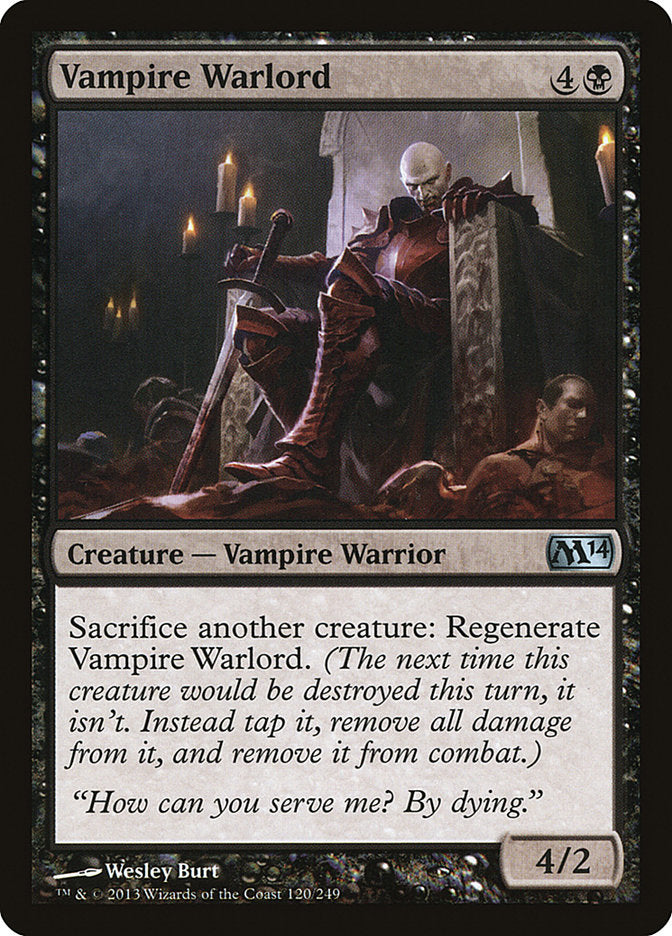 Vampire Warlord [Magic 2014] MTG Single Magic: The Gathering    | Red Claw Gaming