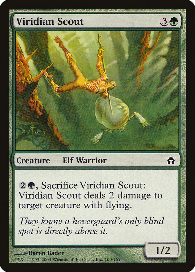 Viridian Scout [Fifth Dawn] MTG Single Magic: The Gathering    | Red Claw Gaming