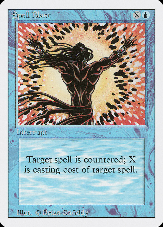 Spell Blast [Revised Edition] MTG Single Magic: The Gathering    | Red Claw Gaming