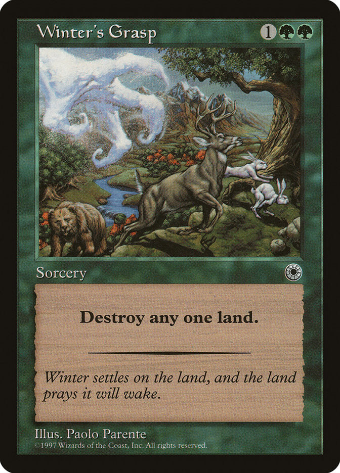 Winter's Grasp [Portal] MTG Single Magic: The Gathering    | Red Claw Gaming