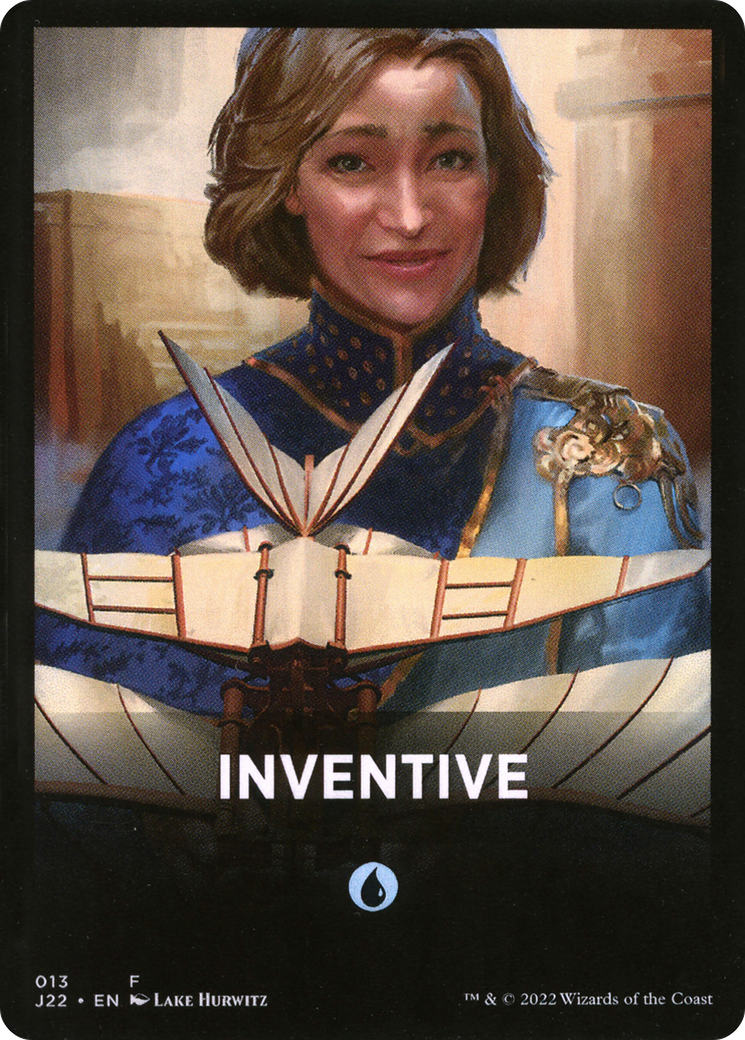 Inventive Theme Card [Jumpstart 2022 Front Cards] MTG Single Magic: The Gathering    | Red Claw Gaming