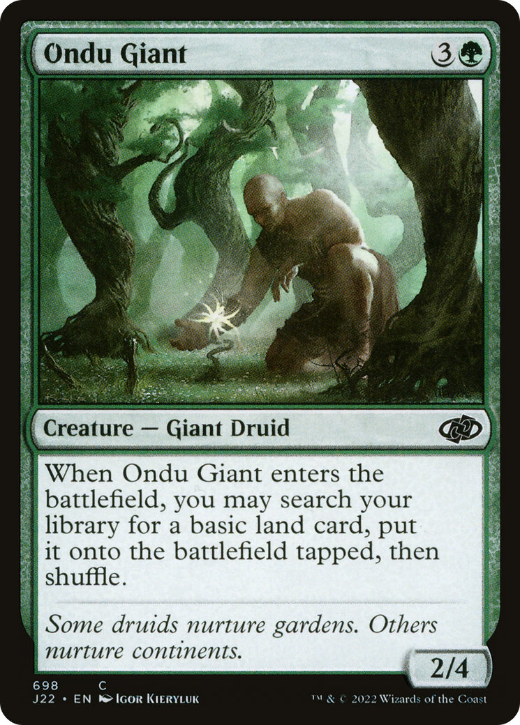 Ondu Giant [Jumpstart 2022] MTG Single Magic: The Gathering    | Red Claw Gaming
