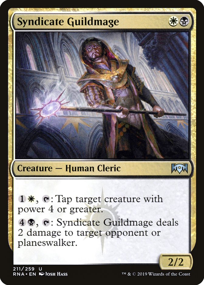 Syndicate Guildmage [Ravnica Allegiance] MTG Single Magic: The Gathering    | Red Claw Gaming