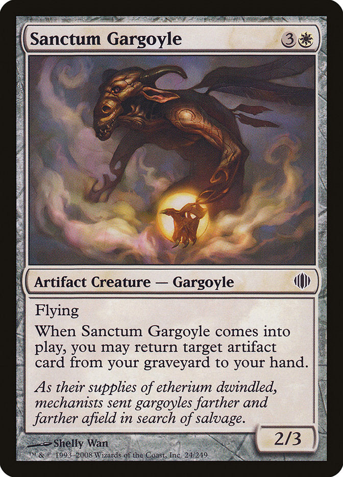 Sanctum Gargoyle [Shards of Alara] MTG Single Magic: The Gathering    | Red Claw Gaming