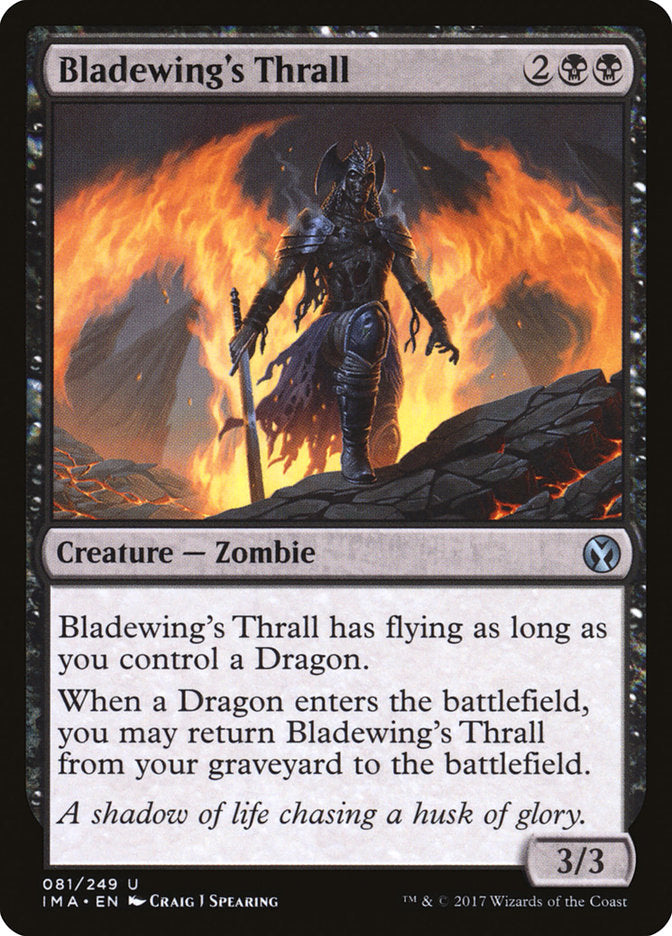 Bladewing's Thrall [Iconic Masters] MTG Single Magic: The Gathering    | Red Claw Gaming