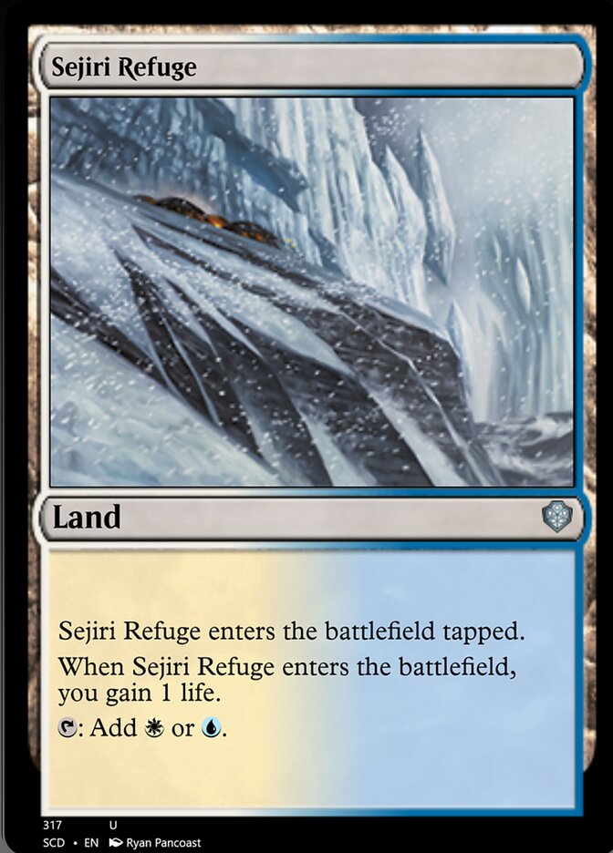 Sejiri Refuge [Starter Commander Decks] MTG Single Magic: The Gathering    | Red Claw Gaming
