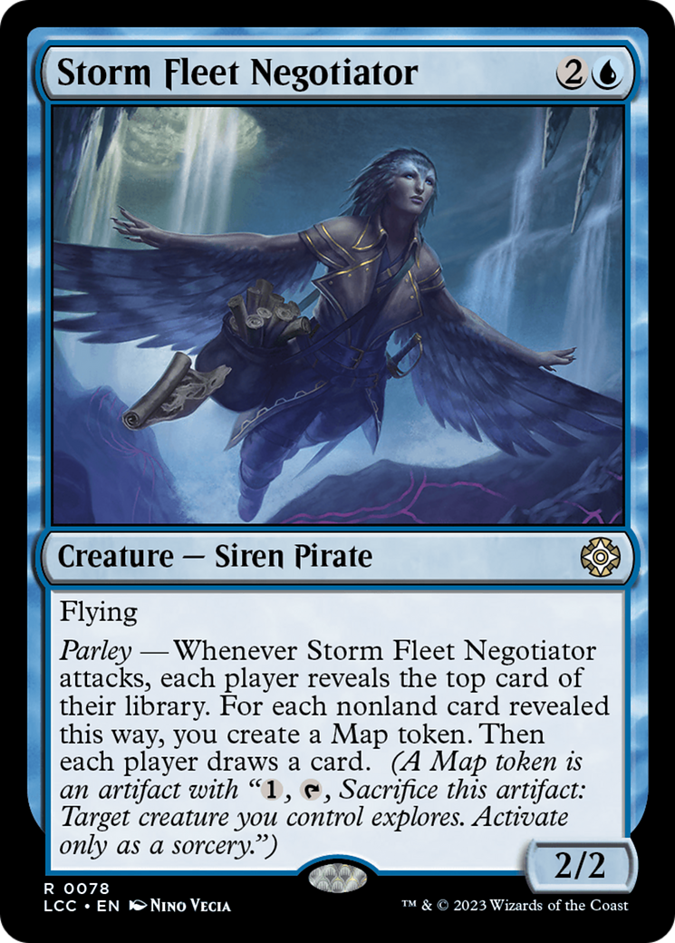 Storm Fleet Negotiator [The Lost Caverns of Ixalan Commander] MTG Single Magic: The Gathering    | Red Claw Gaming