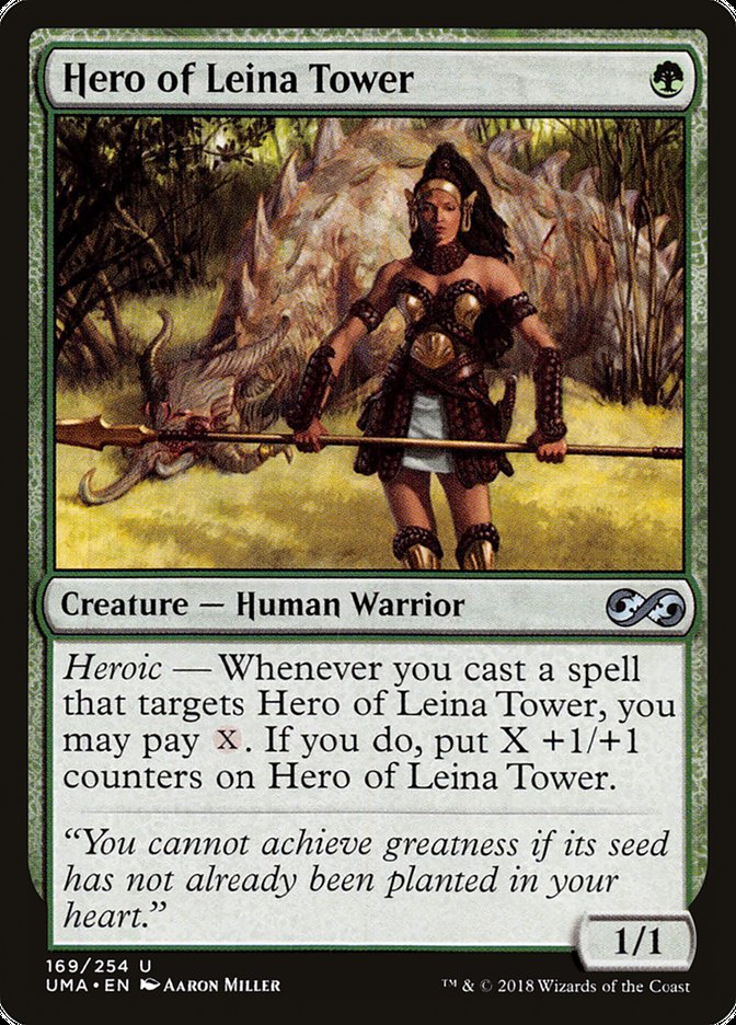 Hero of Leina Tower [Ultimate Masters] MTG Single Magic: The Gathering    | Red Claw Gaming