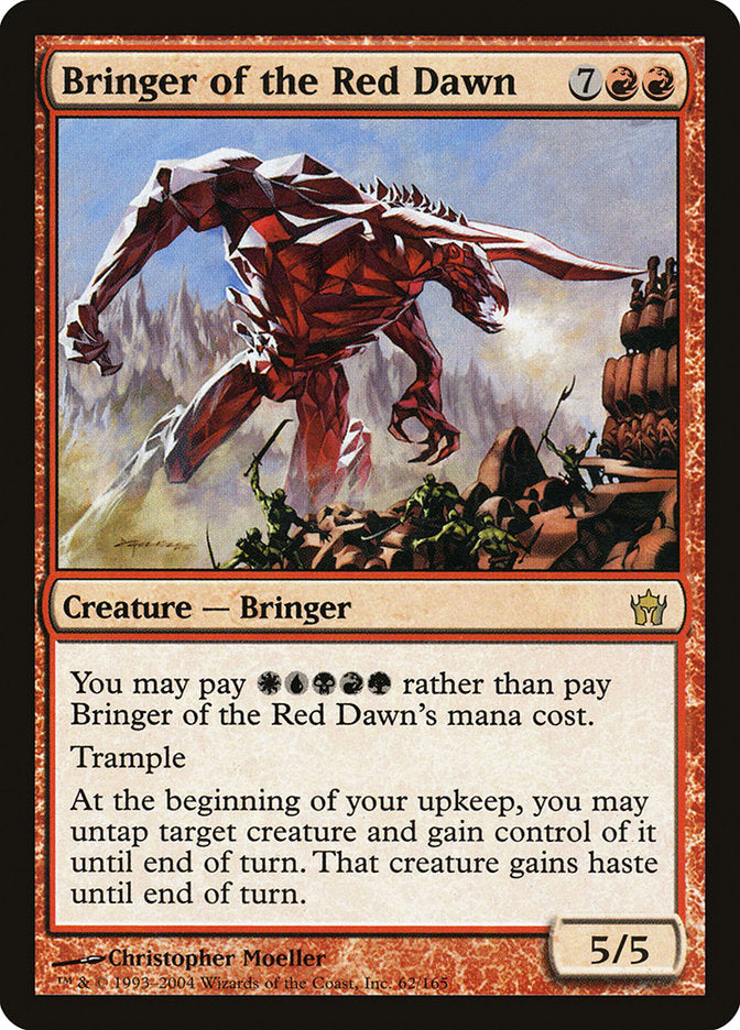Bringer of the Red Dawn [Fifth Dawn] MTG Single Magic: The Gathering    | Red Claw Gaming