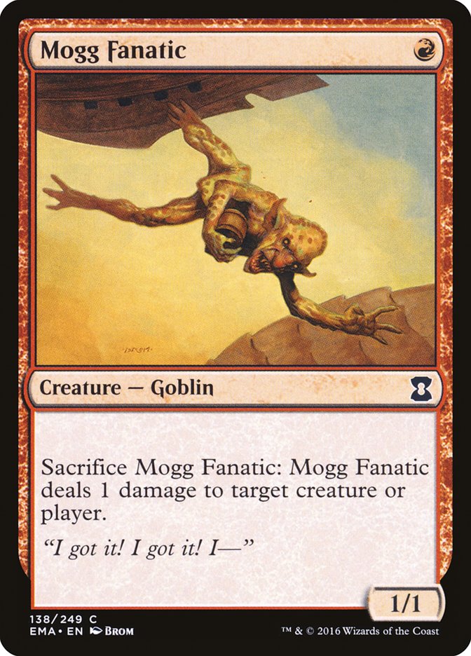 Mogg Fanatic [Eternal Masters] MTG Single Magic: The Gathering    | Red Claw Gaming