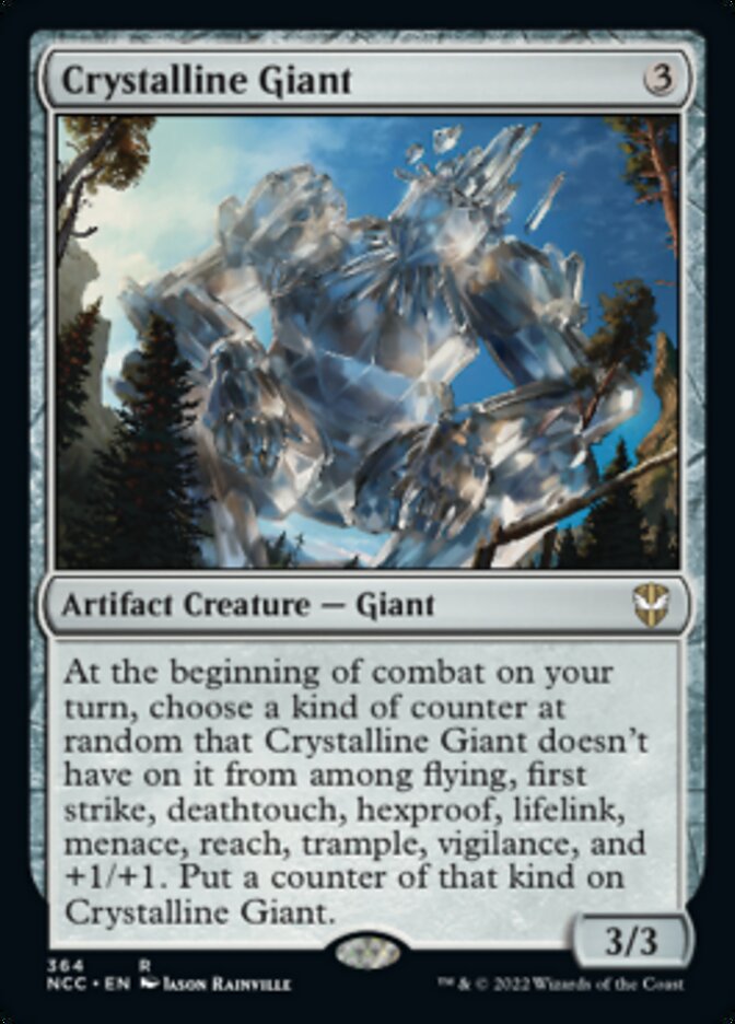 Crystalline Giant [Streets of New Capenna Commander] MTG Single Magic: The Gathering    | Red Claw Gaming