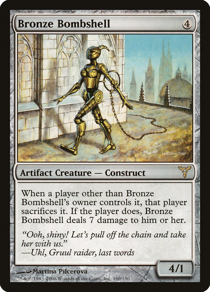 Bronze Bombshell [Dissension] MTG Single Magic: The Gathering    | Red Claw Gaming
