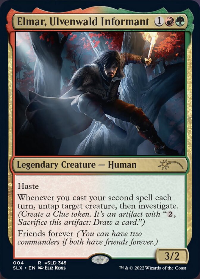 Elmar, Ulvenwald Informant [Secret Lair: Universes Within] MTG Single Magic: The Gathering    | Red Claw Gaming