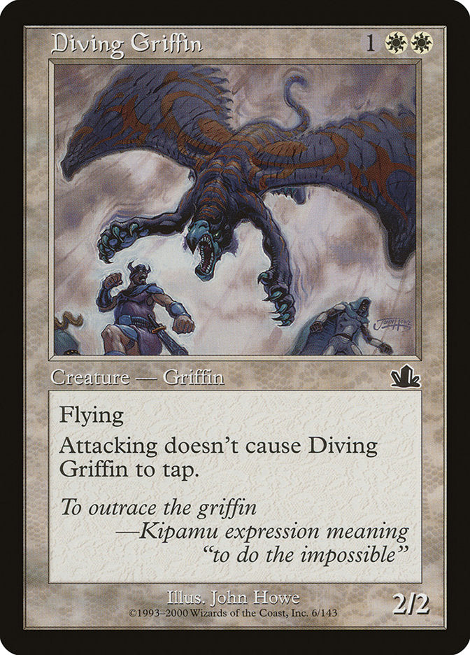 Diving Griffin [Prophecy] MTG Single Magic: The Gathering    | Red Claw Gaming