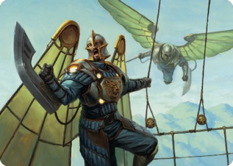 Air Marshal Art Card [The Brothers' War Art Series] MTG Single Magic: The Gathering    | Red Claw Gaming