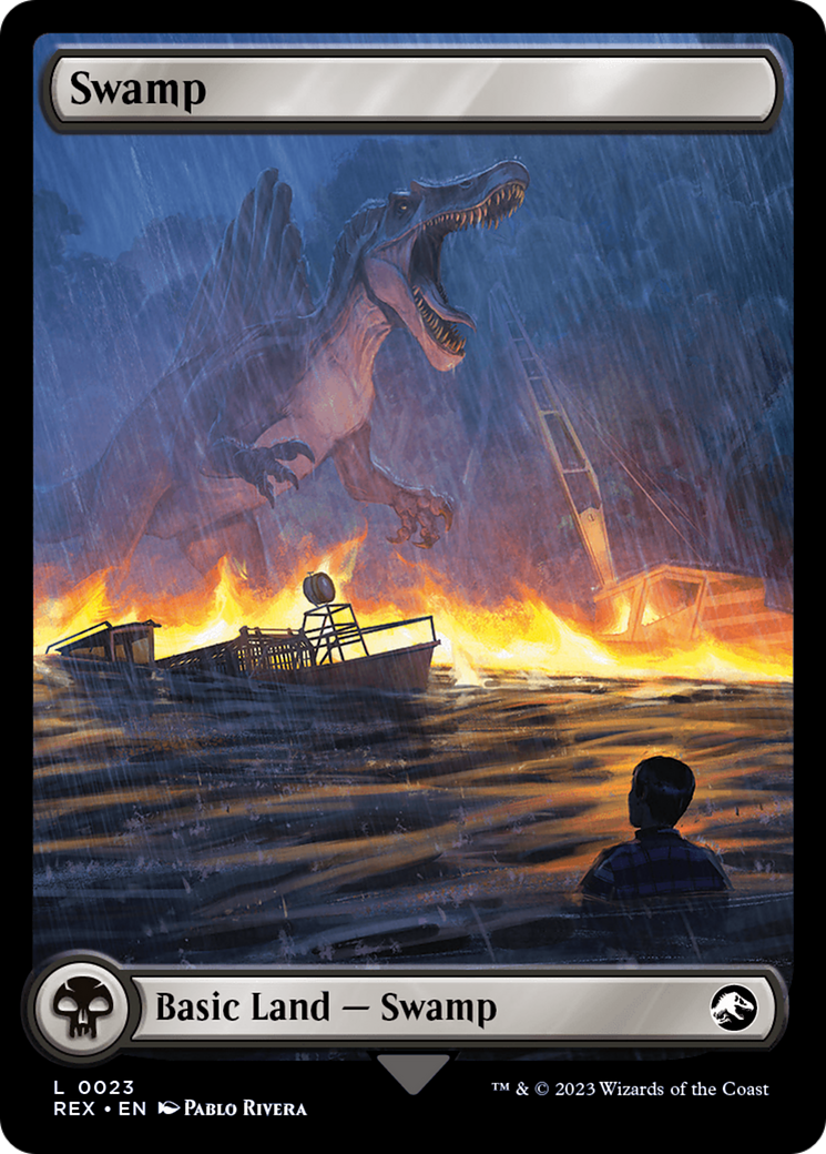 Swamp // Swamp [Jurassic World Collection] MTG Single Magic: The Gathering    | Red Claw Gaming