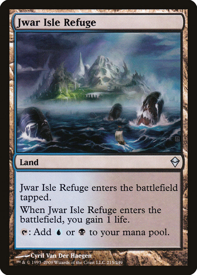 Jwar Isle Refuge [Zendikar] MTG Single Magic: The Gathering    | Red Claw Gaming