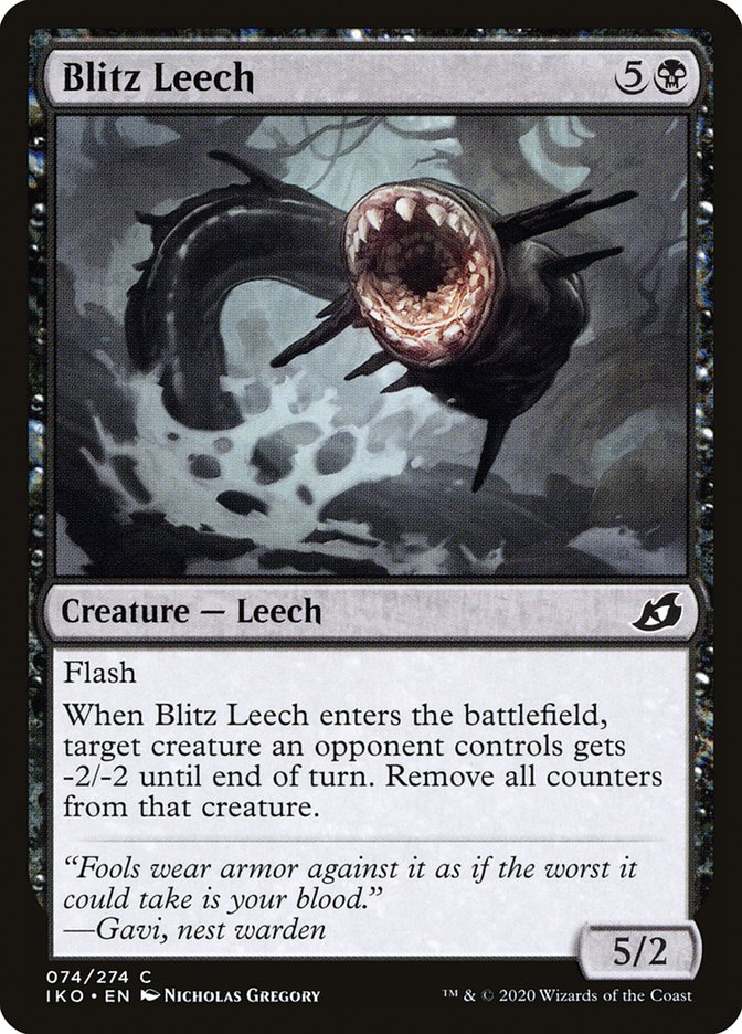 Blitz Leech [Ikoria: Lair of Behemoths] MTG Single Magic: The Gathering    | Red Claw Gaming