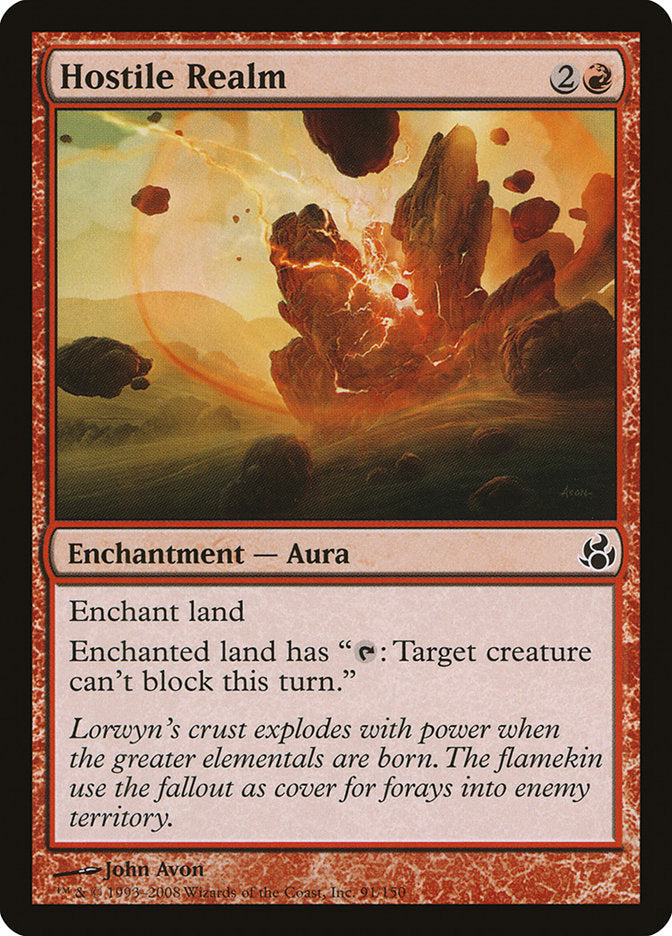 Hostile Realm [Morningtide] MTG Single Magic: The Gathering    | Red Claw Gaming
