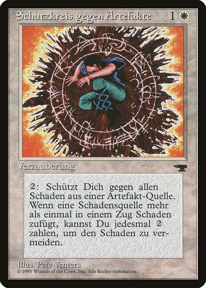 Circle of Protection: Artifacts (German) - "Schutzkreis gegen Artefakte" [Renaissance] MTG Single Magic: The Gathering    | Red Claw Gaming