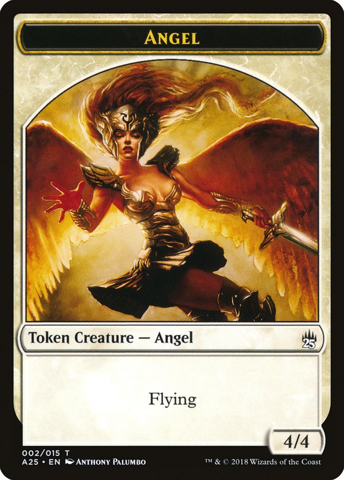 Angel Token [Masters 25 Tokens] MTG Single Magic: The Gathering    | Red Claw Gaming