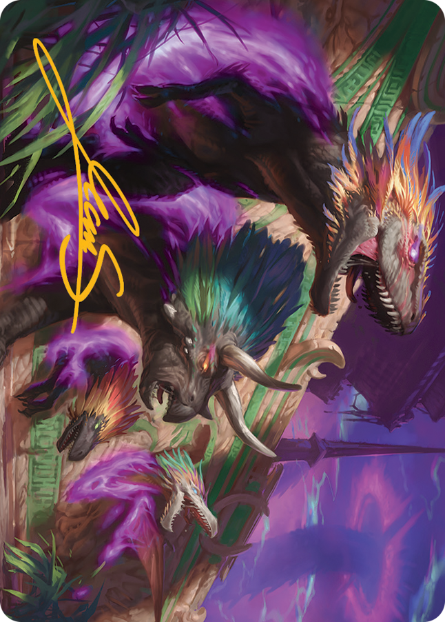 Burning Sun's Fury Art Card (Gold-Stamped Signature) [March of the Machine Art Series] MTG Single Magic: The Gathering    | Red Claw Gaming