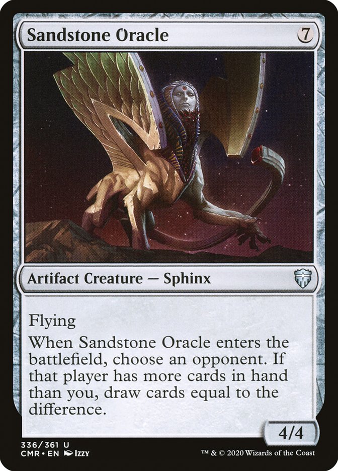 Sandstone Oracle [Commander Legends] MTG Single Magic: The Gathering    | Red Claw Gaming