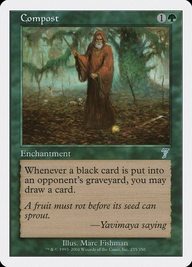 Compost [Seventh Edition] MTG Single Magic: The Gathering    | Red Claw Gaming