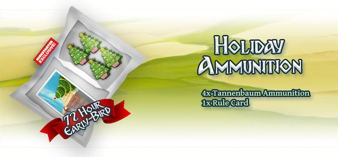 Catapult Feud: Holiday Ammo Board Game Iello    | Red Claw Gaming